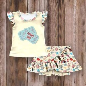 NEW "THERE'S A FAIR IN THE AIR" 2 PIECE SKORT SET